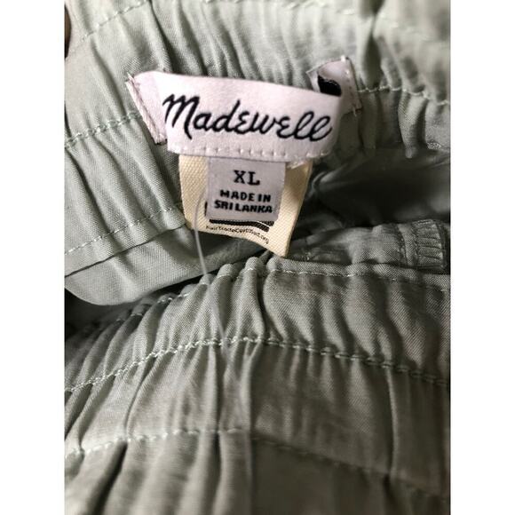 Madewell Softdrape Shorts Pull On High Rise Cargo Sage Mist Green NWT Size XL - Picture 8 of 12